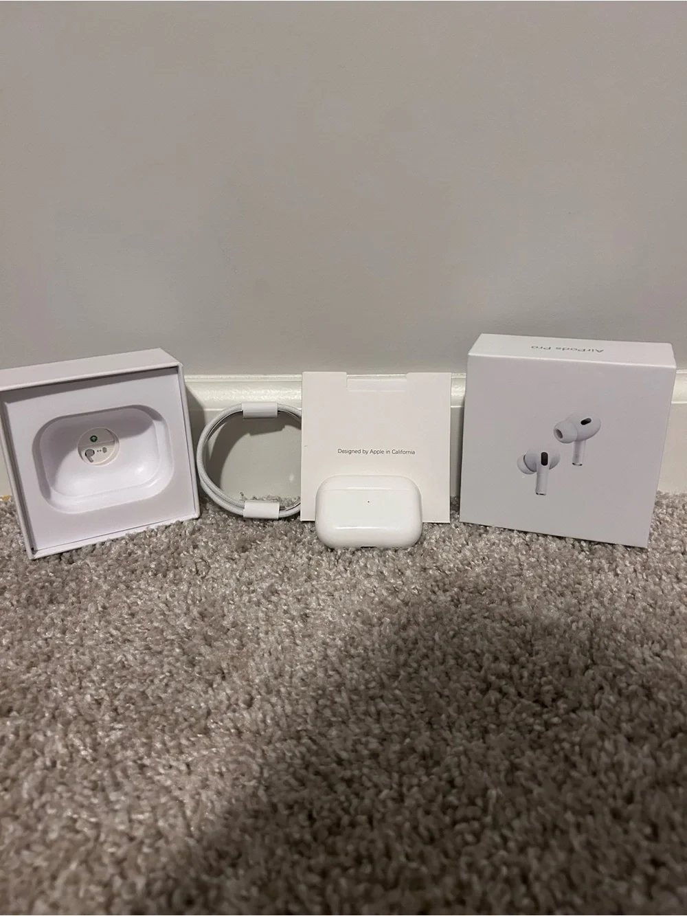 Apple AirPods Pro Charging Case and Accessories - White
